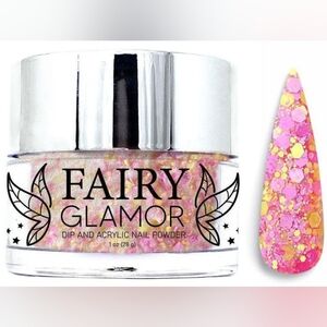 NWT Fairy Glamor Paradise Cove Dip And Acrylic Power